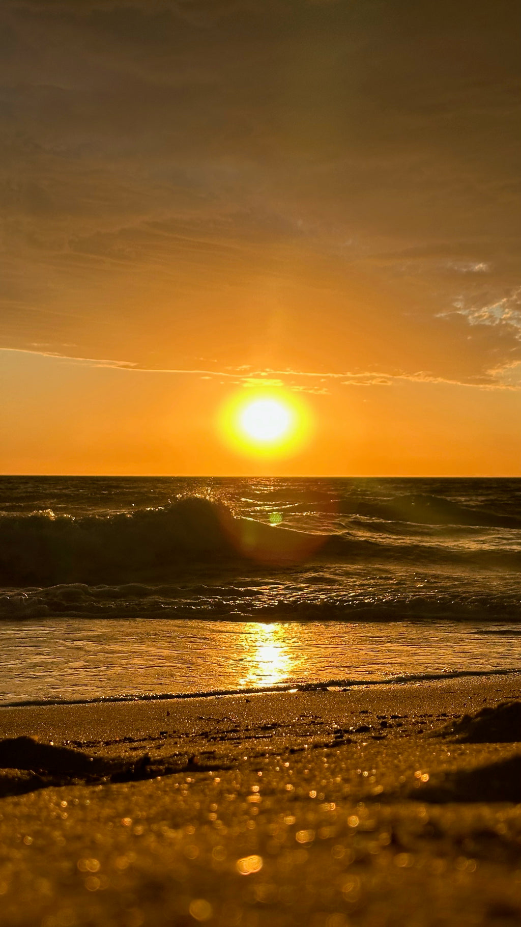 Sunset at Carrum beach Victoria Australia  5pm, 20th of September 2026