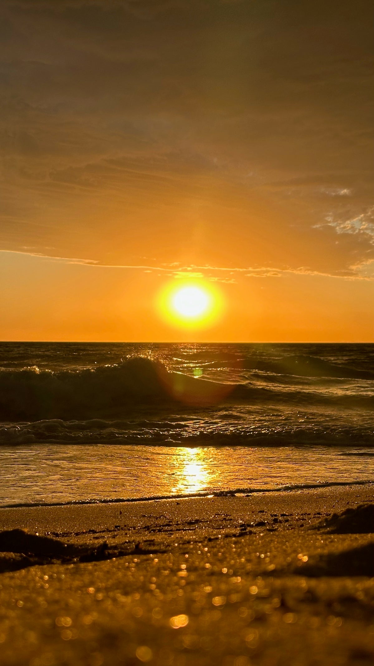 Sunset at Carrum beach Victoria Australia  5pm, 20th of September 2026