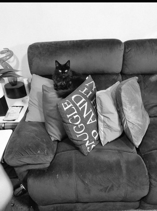 Dad? I think I need more cushions. Please hurry up.